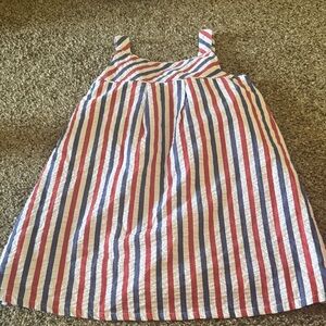 Tommy Bahama Red, White, and Blue Striped Kids Dress